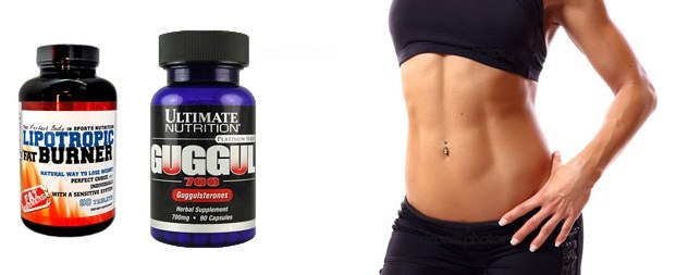 Fat burner for women. Sports nutrition for weight loss in the abdomen, sides, buttocks