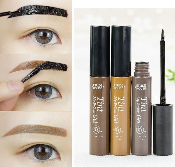 Eyebrow gels: Vivien Szabo, Faberlik, Nyx, Essence