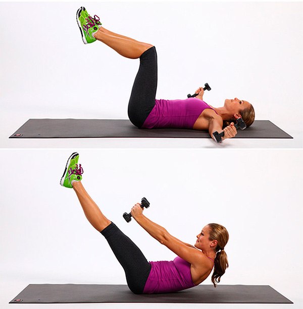 Workouts (fitness complex) for girls for all the muscles of the body at home