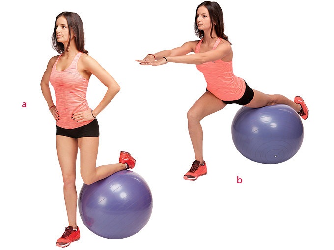 Fitness and Weight Loss Ball Exercises