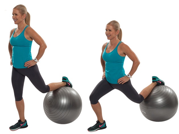 Fitness and Weight Loss Ball Exercises