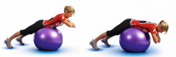 Fitness and Weight Loss Ball Exercises