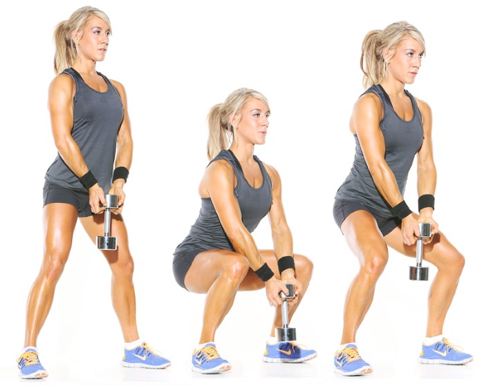 Exercises with dumbbells for women, girls for the back, arms, chest muscles, buttocks, abs, at home for beginners