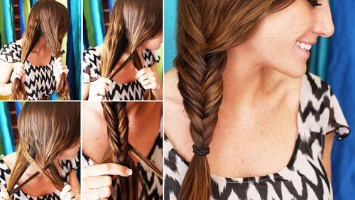 Hairstyles for long hair with your own hands at home. Step-by-step instructions, photo