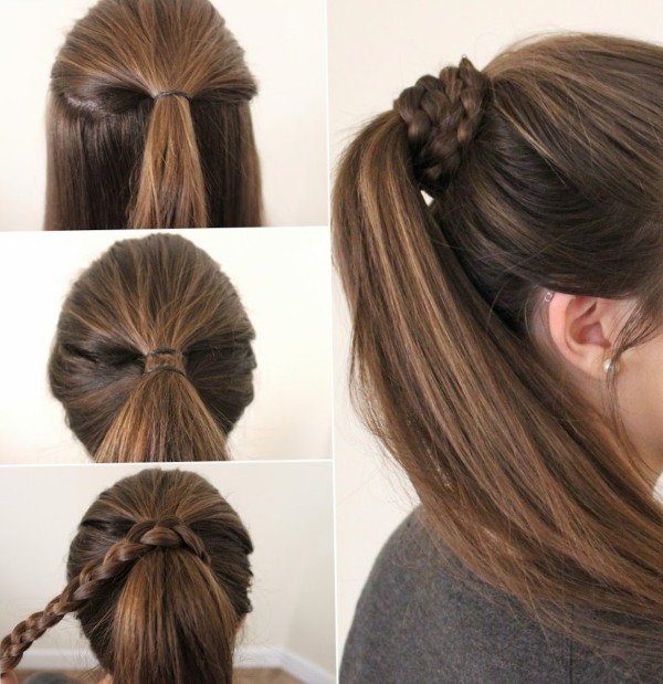 Hairstyles for long hair with your own hands at home. Step-by-step instructions, photo