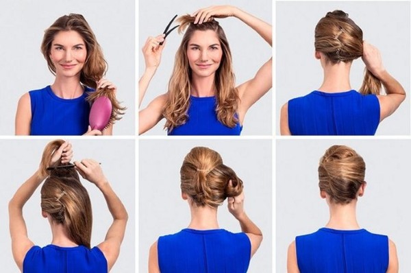 Hairstyles for long hair with your own hands at home. Step-by-step instructions, photo