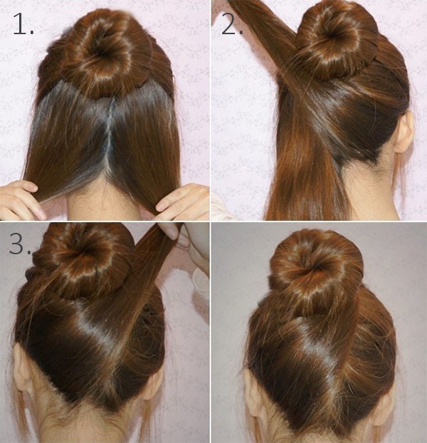 Hairstyles for long hair with your own hands at home. Step-by-step instructions, photo