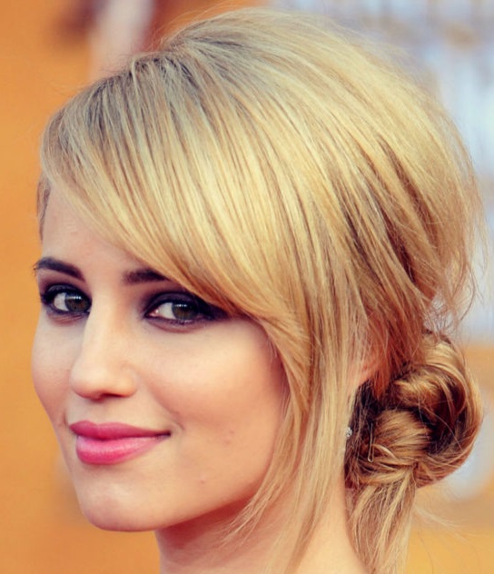 Haircuts for long hair with bangs. Beautiful female hairstyles for an oval, round face, who are over 30. Photo