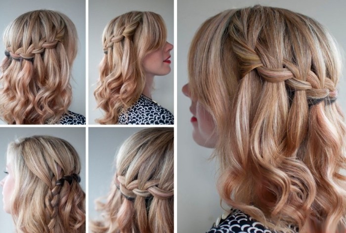 Hairstyles for medium hair do it yourself. Step-by-step instructions for simple hairstyles in 5 minutes at home