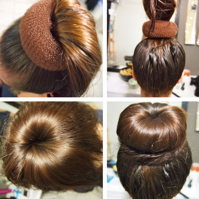 Bundle with a donut for long, medium, short hair. How to make a beautiful bundle. Photo, video