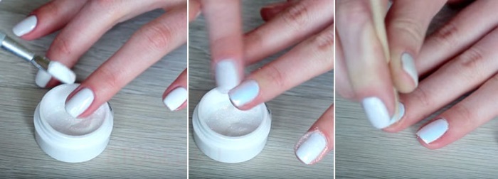 Smalto per unghie a specchio. Come fare una manicure allo specchio con uno sfregamento. Foto di idee e progetti