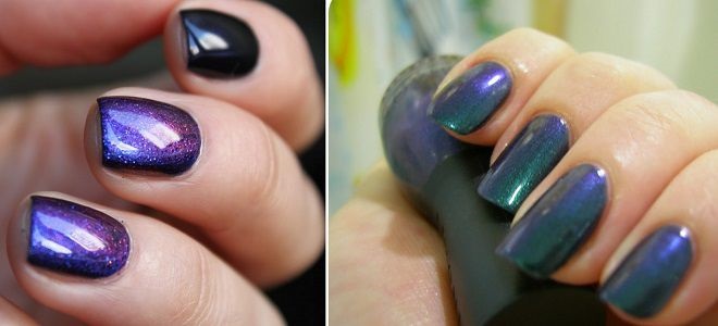 Smalto per unghie a specchio. Come fare una manicure allo specchio con uno sfregamento. Foto di idee e progetti