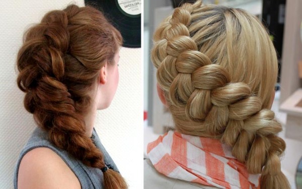 Beautiful hairstyles for medium hair quickly and easily in stages with your own hands. A photo