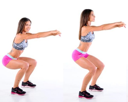 Slimming exercises for women at home. Full body workout complex