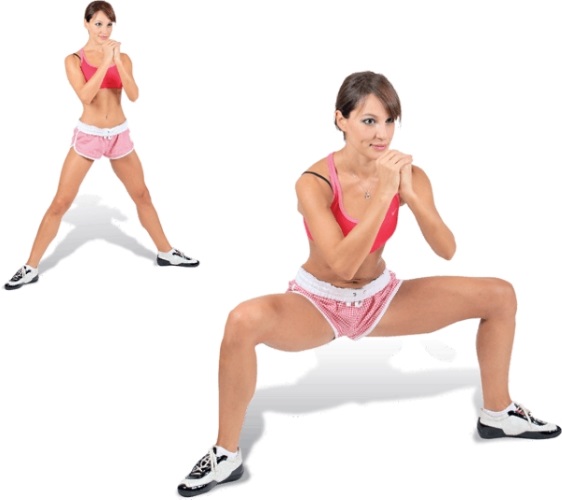 Slimming exercises in the area of ​​the thighs and buttocks. How to do, training program for women