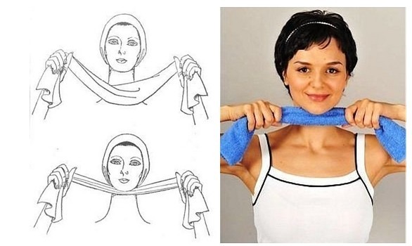 Double chin exercises are effective. How to remove cheeks and chin at home. Video