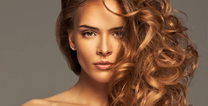 Hair color trendy in 2020. Photo of fashion trends for blondes, brunettes of the spring, summer, autumn, winter season