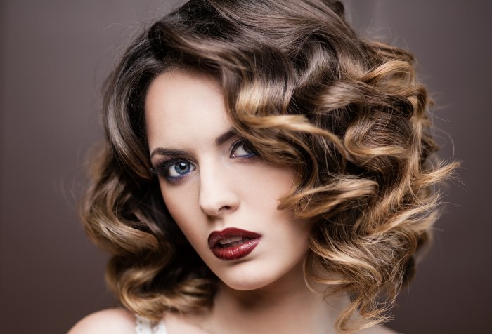 Hair color trendy in 2020. Photo of fashion trends for blondes, brunettes of the spring, summer, autumn, winter season