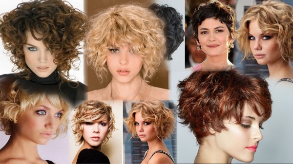 Bob haircut for short hair photo, front and back view. Bob bob with lengthening, bangs