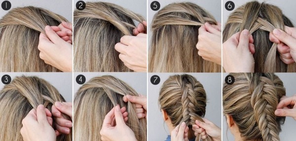 Hairstyles for long hair step by step. Photo of beautiful simple haircuts with and without bangs, evening and wedding