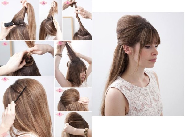 Hairstyles for long hair step by step. Photo of beautiful simple haircuts with and without bangs, evening and wedding