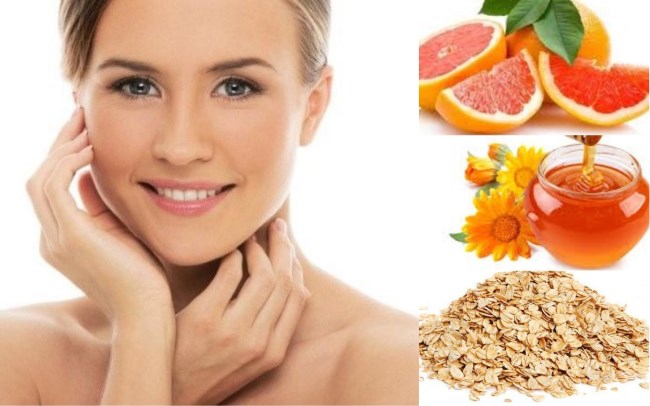 Oatmeal face mask for wrinkles, acne. Simple recipes at home