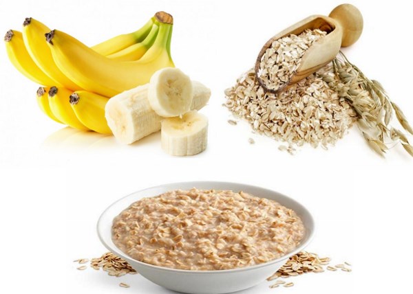 Oatmeal face mask for wrinkles, acne. Simple recipes at home