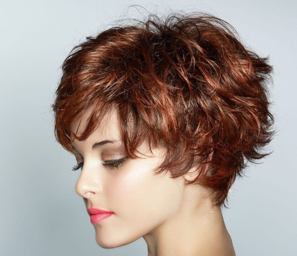 Fashionable asymmetrical haircuts for short hair. New items 2020, photo, front and back views