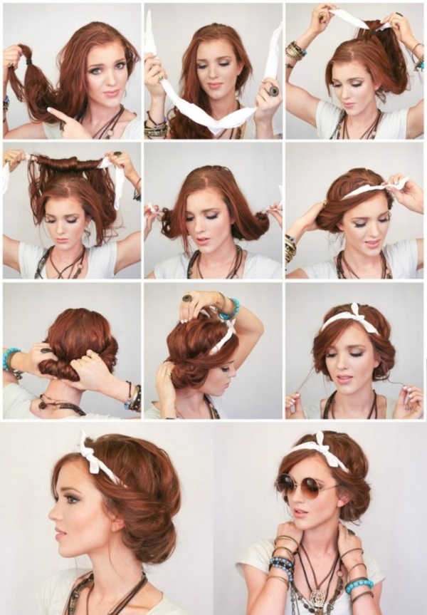 How to make beautiful and voluminous curls at home. Step by step instructions with photo