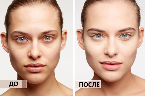 How to reduce the nose, reshape without surgery, visually with makeup, corrector, cosmetics, exercises and injections