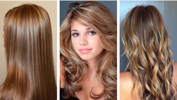 Hair coloring for light brown hair of medium, short, long length. How to do it yourself at home, photo