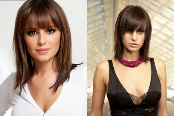 The best haircuts for a round face. Photo with a description for women