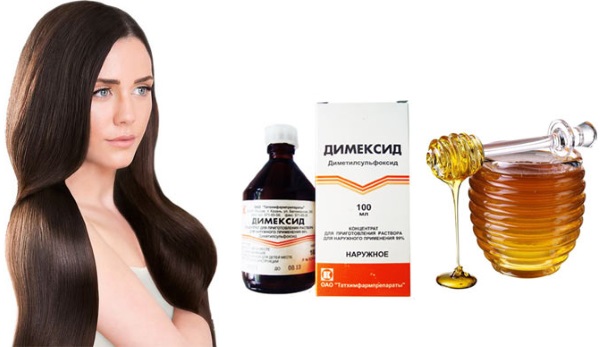 Hair masks with Dimexidum. Recipes for hair growth, strengthening, density and volume, against hair loss