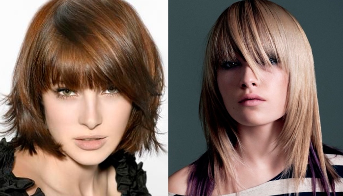 Fashionable bangs 2020 for medium hair - photos of new products and trends