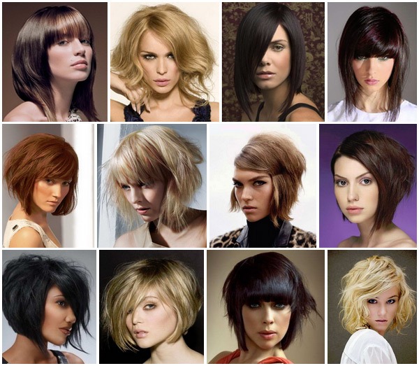 Haircuts for thin and thin hair of medium length for every day and celebration. A photo