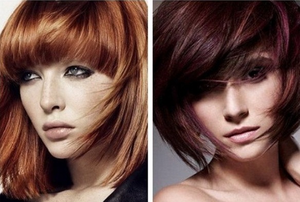 Haircuts for thin and thin hair of medium length for every day and celebration. A photo