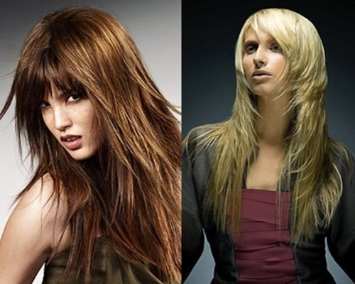 Fashionable and beautiful women's haircuts for long hair. New items 2020, photo