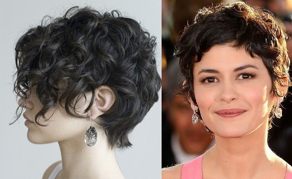 Fashionable haircuts for curly and curly hair of medium length to the shoulders with and without bangs. A photo