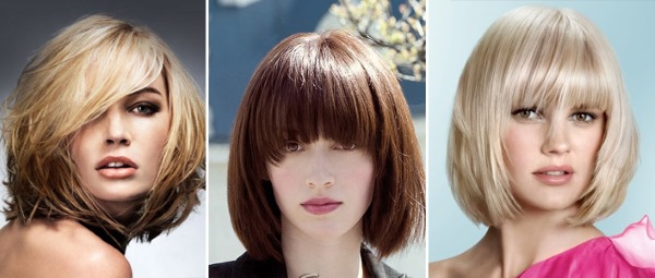 Haircuts with bangs for medium hair 2020. Photo of fashionable haircuts for a round, oval, square face