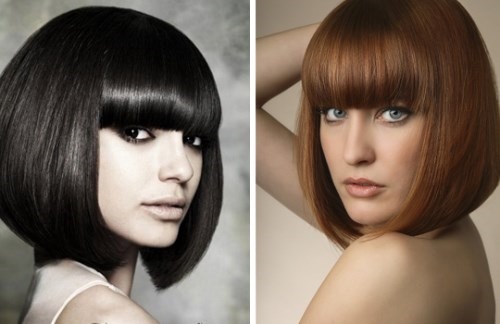 Haircuts with bangs for medium hair 2020. Photo of fashionable haircuts for a round, oval, square face