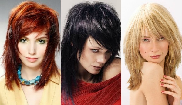 Haircuts with bangs for medium hair 2020. Photo of fashionable haircuts for a round, oval, square face