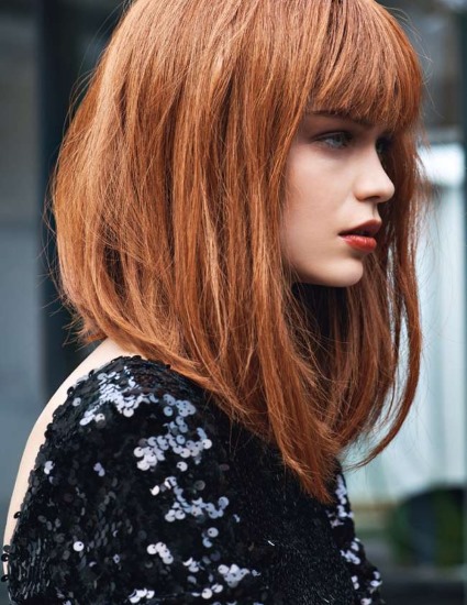 Haircuts with bangs for medium hair 2020. Photo of fashionable haircuts for a round, oval, square face