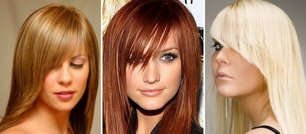 Haircuts with bangs for medium hair 2020. Photo of fashionable haircuts for a round, oval, square face