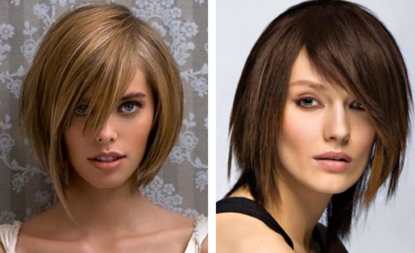 Haircuts with bangs for medium hair 2020. Photo of fashionable haircuts for a round, oval, square face