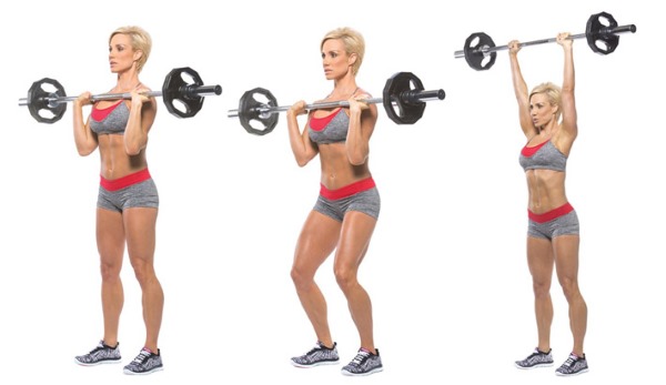 Exercises on the shoulders in the gym for girls. Workout rules