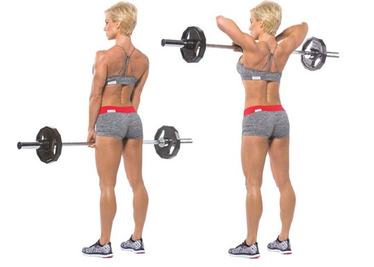 Exercises on the shoulders in the gym for girls. Workout rules