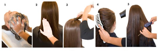 Hair straightening with folk and professional remedies without ironing and hair dryer, keratin straightening