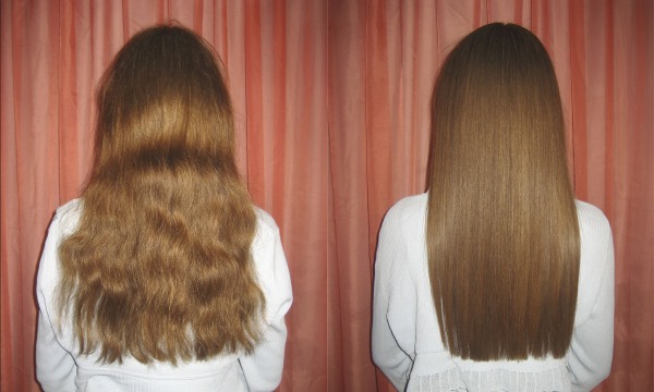 Hair straightening with folk and professional remedies without ironing and hair dryer, keratin straightening