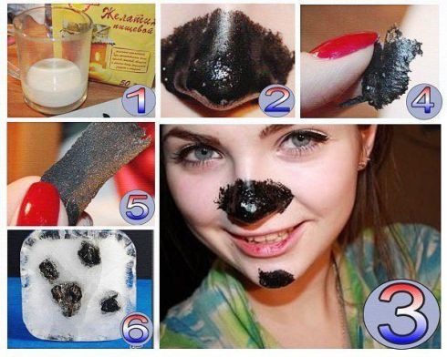 Activated carbon for the face. Recipes of masks for blackheads and acne, with gelatin, aspirin. Proportions, how to apply, photos and reviews