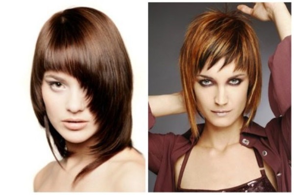 Fashionable bangs for long hair.Haircuts - new 2020, photo